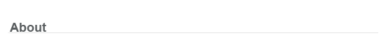 Page Header
